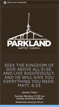 Mobile Screenshot of parklandbaptistchurchfl.com